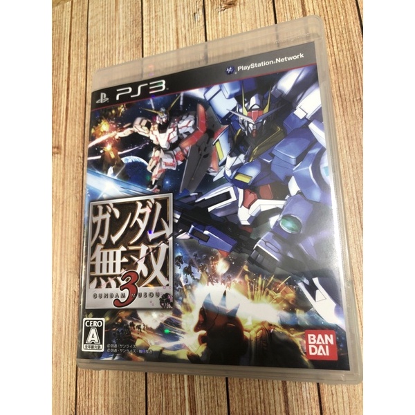 PS3 遊戲光碟: 鋼彈無雙3