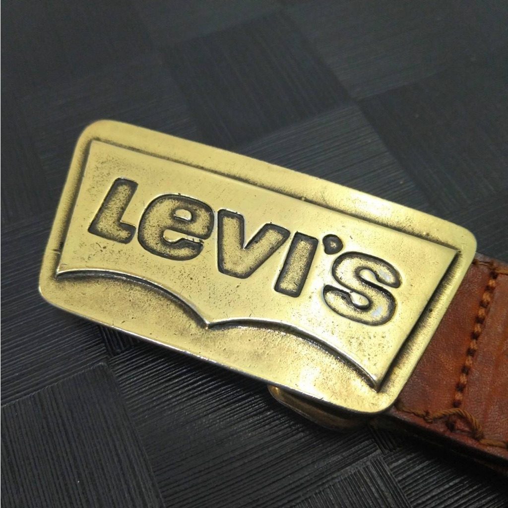 義大利製Levi's Levis Vintage 80s皮帶 腰帶