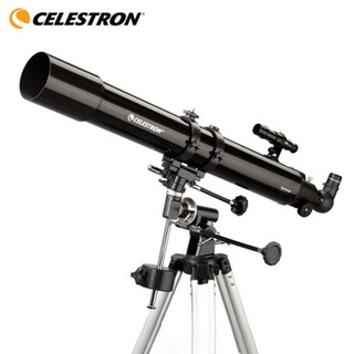 美國Celestron 80EQ 折射式天文望遠鏡含高級赤道儀三腳架 (CP值最高熱銷機種，可加裝馬達做追蹤觀測
