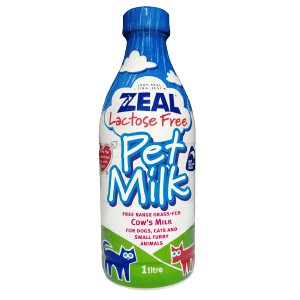 ★動物雲snow的家★ 真致 ZEAL 紐西蘭 犬貓 專用鮮乳 牛奶 380ml 1000ml 寵物牛乳 箱購免運
