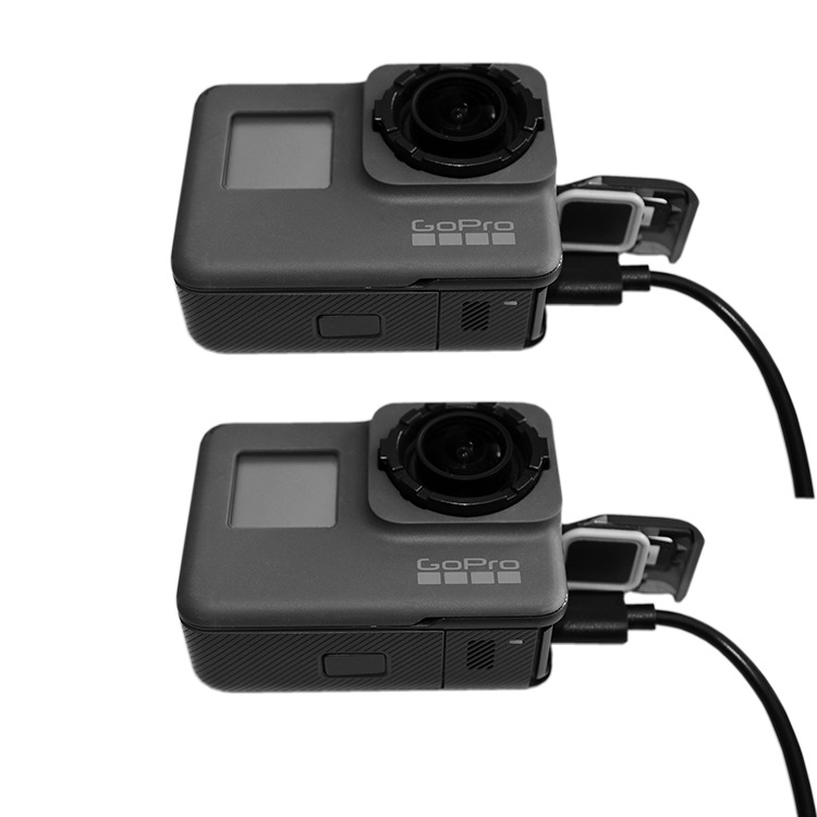 Gopro 充電線配件gopro Hero 9 8 5 6 7相機數據線相機電池充電器type C Usb 蝦皮購物
