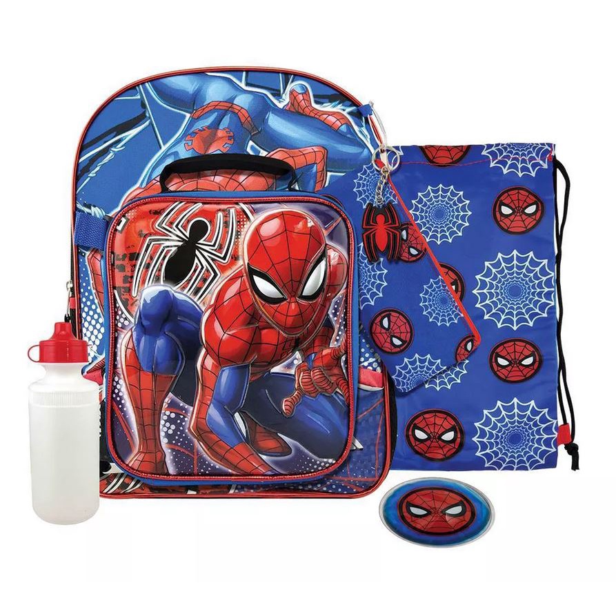 預約❤️正版❤️ 美國 Marvel Spider-Man 蜘蛛人 兒童 書包 後背包 餐袋 包包 水壺 小包包