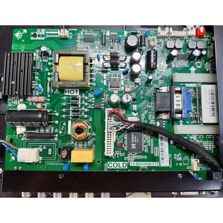 [維修] BENQ 32RC5510 LED 液晶電視 不過電/亮紅燈 不開機 主機板維修