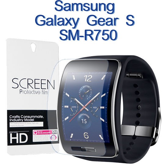 【2入 保護貼】三星 Samsung Galaxy Gear S SM-R750 智慧手錶螢幕保護貼/軟性防爆膜