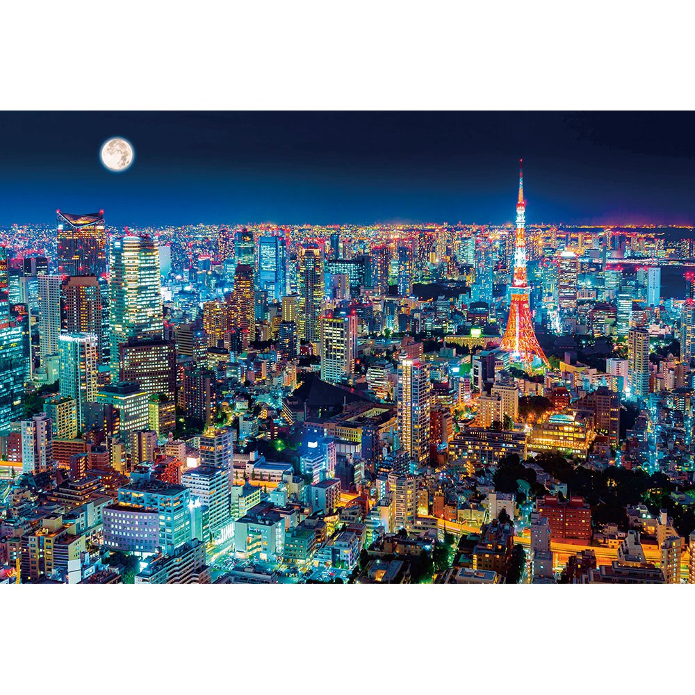【小巷】風景攝影 日本風景 東京夜景 (Beverly, 1000片, 51-253, 日本拼圖)
