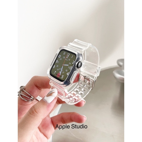 「台灣現貨 24h出貨」 Apple Watch 錶帶 保護殼 casio 矽膠 防摔 蘋果 手錶 4 5 6 se