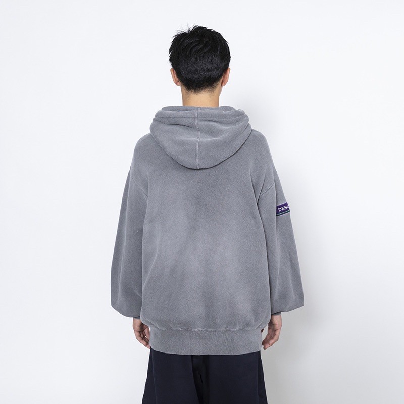 DESCENDANTパーカーHORIZON HOODED PIGMENT DYE-