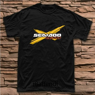 2022 年棉質上衣 T 恤限量新款 Sea Doo Can Am BRP X Team Logo T 恤尺寸 S 至