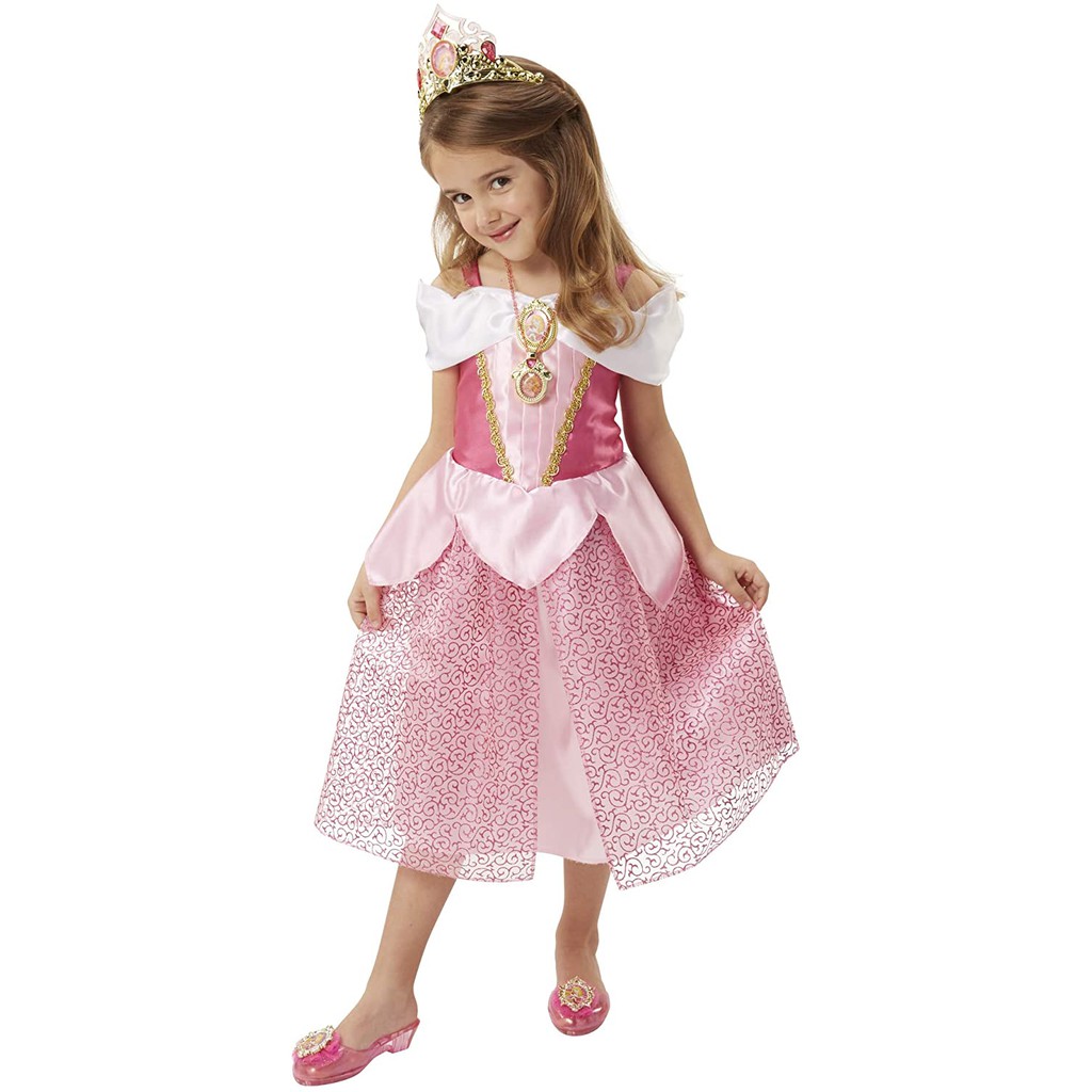 有聲效 會唱歌❤️正版❤️美國迪士尼 睡美人 Aurora 歐若拉 公主 洋裝 公主服 裝扮服 造型服