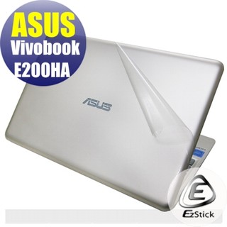 【Ezstick】ASUS E200 E200H E200HA 二代透氣機身保護貼(上蓋、鍵盤週圍及底部 3片式)