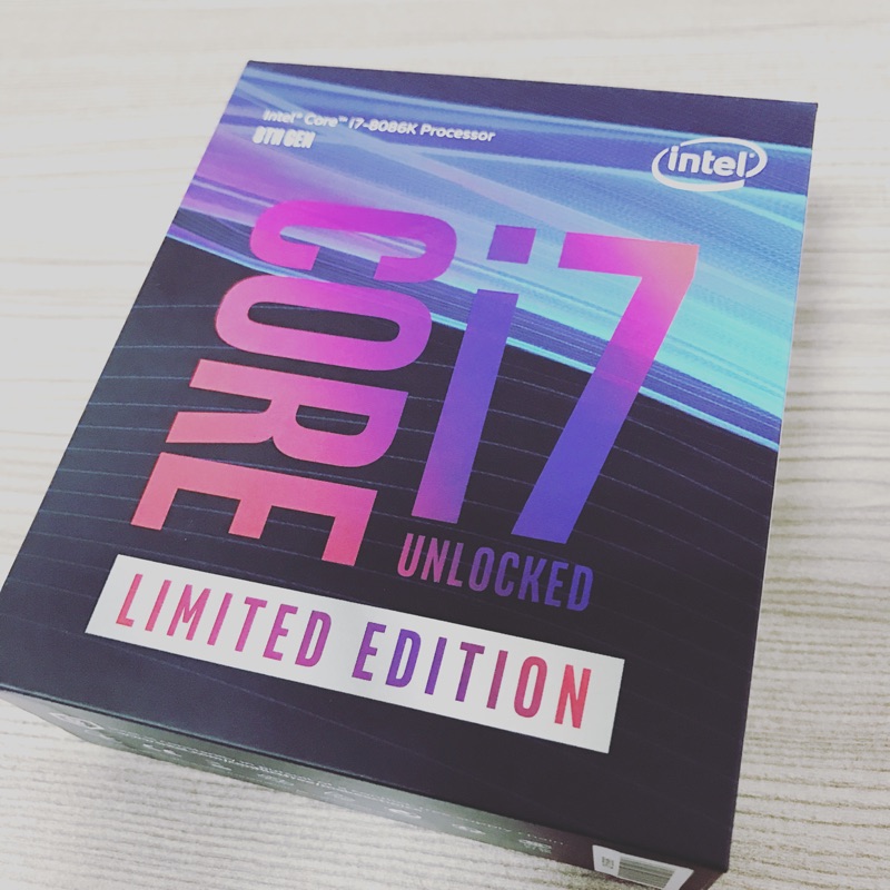 Intel Core i7-8086K 40周年紀念版