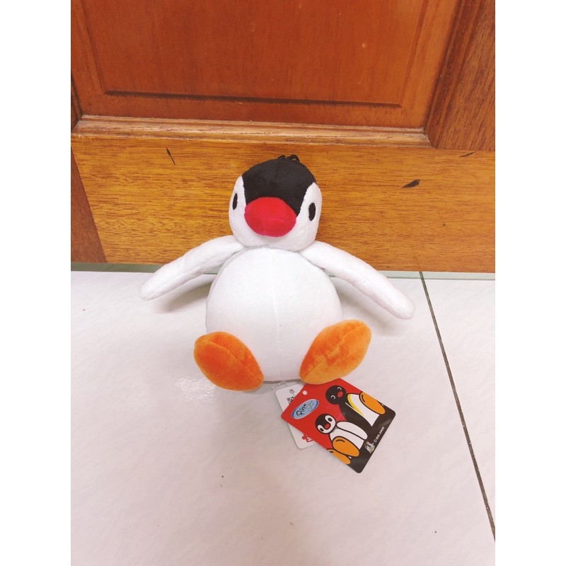 正版 全新 企鵝家族 6吋企鵝妹妹 黑 Pingu 白 Pinga 雪地企鵝娃娃 玩偶