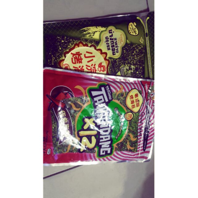 泰國 小宛熊烤海苔 焦糖 麻辣