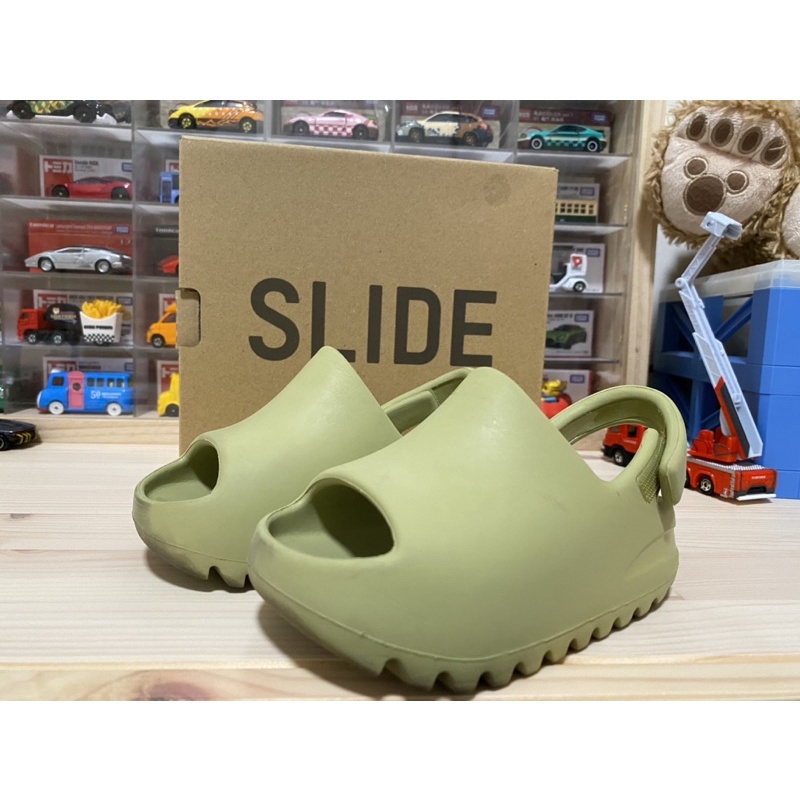 ADIDAS YEEZY SLIDE INFANT us6k兒童 愛迪達 小童涼鞋潮流正品