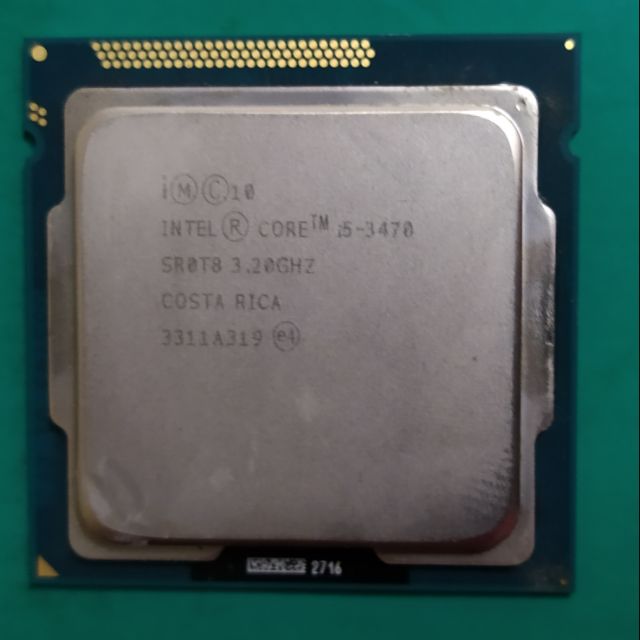 CPU INTEL Core i5-3470 3.2 / 1155腳位