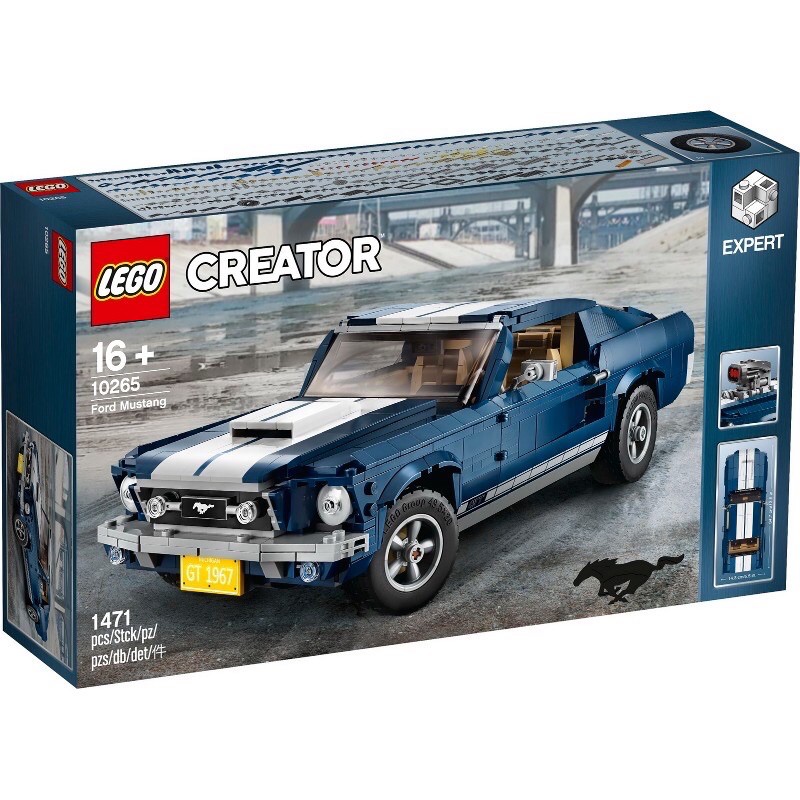 LEGO 樂高 10265 CREATOR系列 福特野馬 Ford Mustang 全新未拆