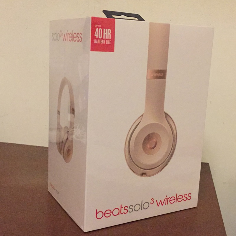 solo 3 wireless matte gold