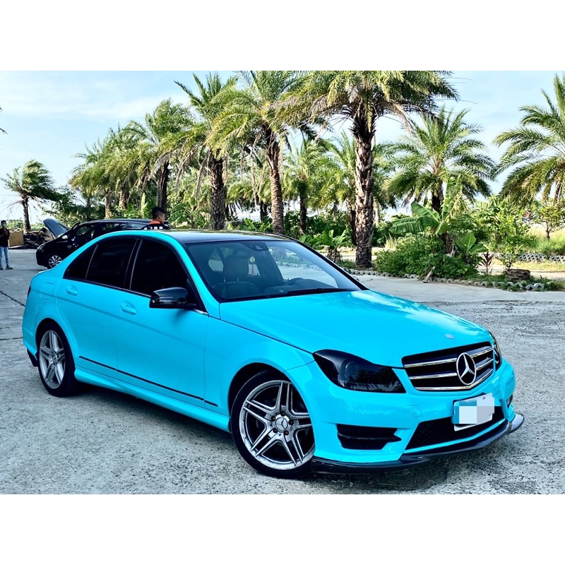 ✨2012 Mercedes-Benz C250 淺藍✨FB收尋：小闕中古車