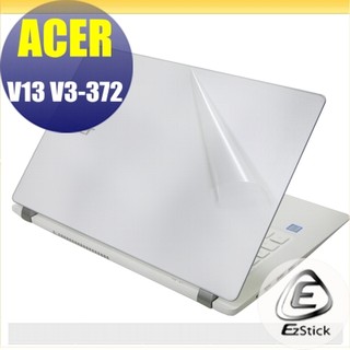 【Ezstick】ACER Aspire V13 V3-372 二代透氣機身保護貼(含上蓋、鍵盤週圍)DIY 包膜