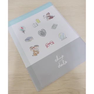 Disney迪士尼 ❁ 奇奇蒂蒂Chip & Dale A4 10口袋資料夾
