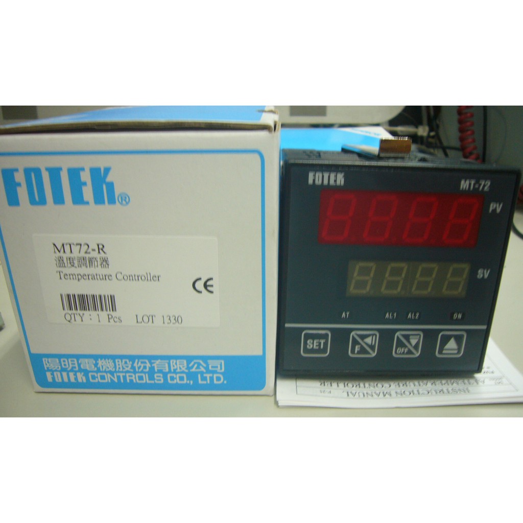 FOTEK 陽明 PID 溫度控制器 MT72-R、MT72-V、MT72-L 72*72