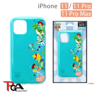 【日本PGA】iPhone 11/11 Pro/11 Pro Max 玩具總動員4 軍規防摔 雙料殼-綠