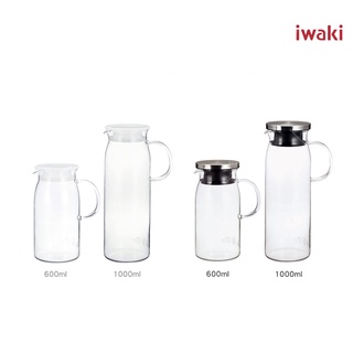 [FMD][現貨] 日本 iwaki 玻璃水壺 水瓶 耐熱玻璃 水瓶 冷水壺 透明 茶壺