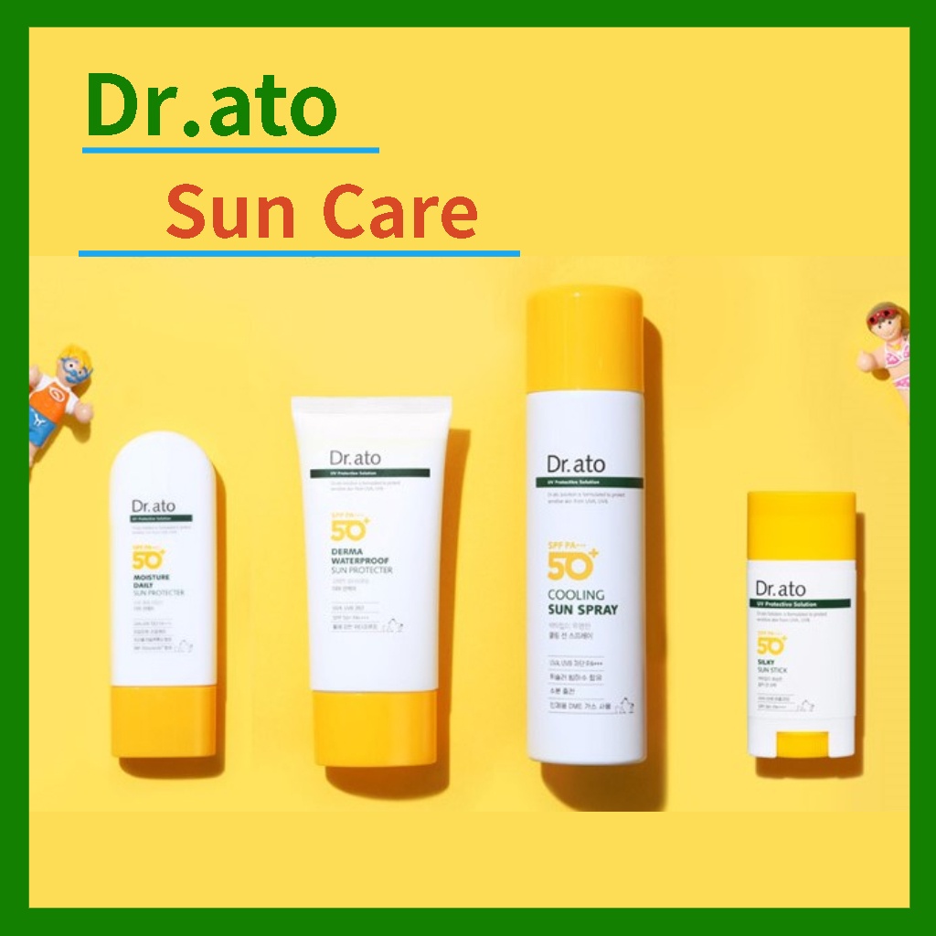 [DR.ATO☆韓國] Dr ato Sunscreen 兒童防曬霜 SPF50 PA+++ 低刺激防曬霜