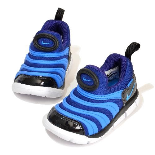 耐吉 NIKE[出清特賣] Dynamo Free 輕量小童運動鞋-深藍(毛毛蟲鞋)[免運費]