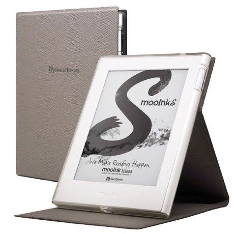 福利品【Readmoo 讀墨】 mooInk S / C  6吋電子書閱讀器分離式保護殼-岩灰