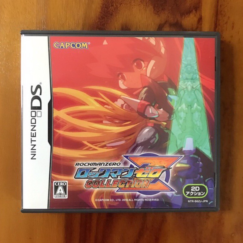 NDS 洛克人 ZERO 合輯 1~4代 Rockman Zero collection（純日版）