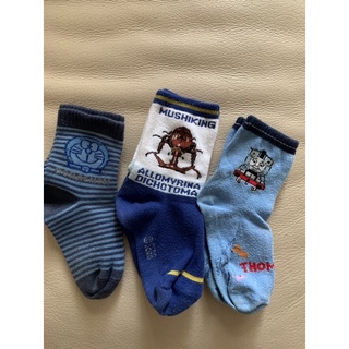 湯瑪士 小叮噹 甲蟲王者 兒童 襪子 童襪 二手 兩雙齊售