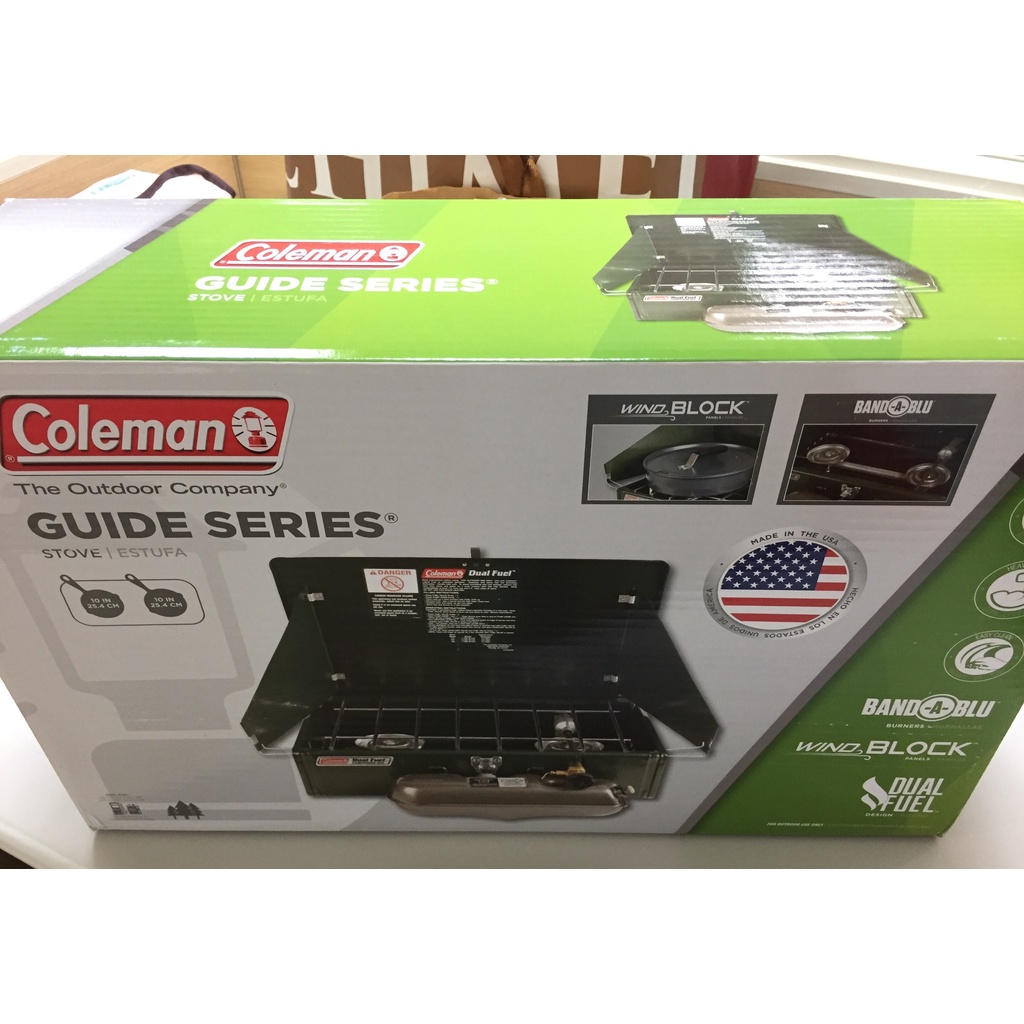 【全新】美國 Coleman 424雙口汽化爐 雙口爐  露營爐具【現貨】