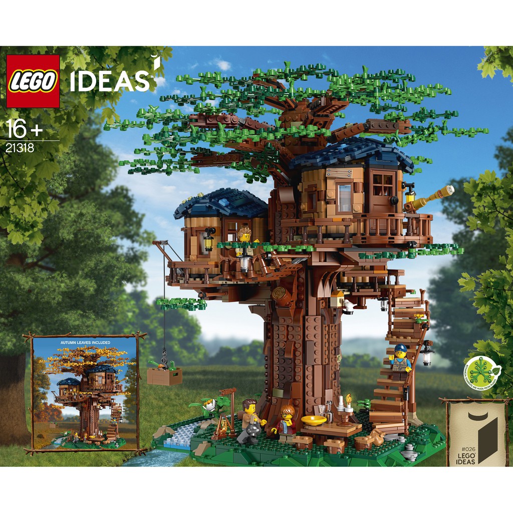 【群樂】建議選郵寄 盒組 LEGO 21318 Tree House 樹屋 現貨不用等