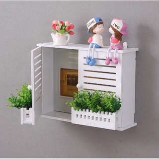 優品#電箱蓋板 *新款創意簡約加厚白色電錶箱裝飾畫電錶箱裝飾遮擋箱配電箱裝飾電閘箱220