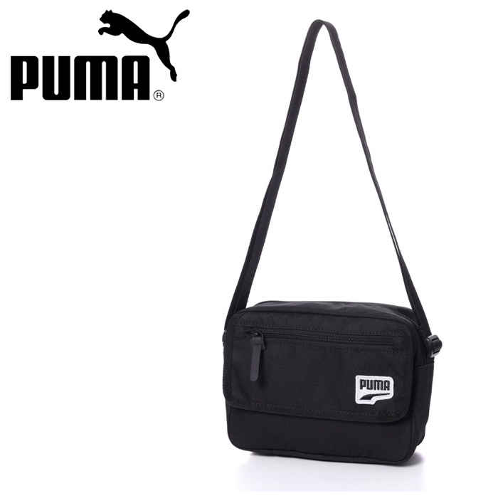 PUMA 側背包 斜背包 07882101 黑色