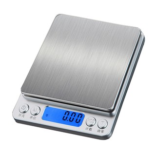 不鏽鋼電子秤[3000g] 臺灣現貨 （可超取） (非交易用秤) 食物秤 料理秤 家庭用料理秤 電子秤 快速出貨