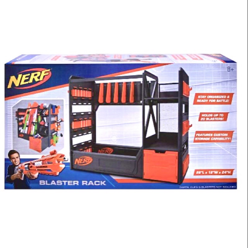 NERF 原廠專屬收納架 Nerf Elite Blaster Rack /玩具置物架 /槍架