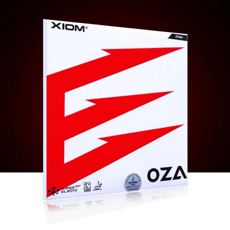 🇹🇼桌球王🇹🇼 XIOM OZA 王座～最新黏性內能膠皮～(紅黑-max)~新到貨～