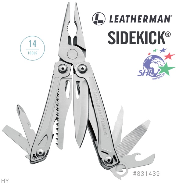 Leatherman  Sidekick 15功能經典工具鉗 - 省力鉗頭 / 831439 【詮國】