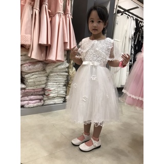 cocoya童裝禮服專家（臺灣實體店面現貨）粉紅蛋糕裙，音樂會、小花童、鋼琴、小提琴、生日禮物、