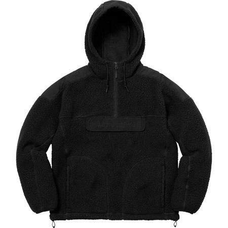 【紐約范特西】現貨 2017 Supreme Polartec Hooded Half Zip Pullover 帽T