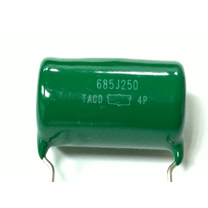 [DIY好聲音]日本化工TACD系列 6.8uF/250V PP高頻率+大電流-發燒電容器