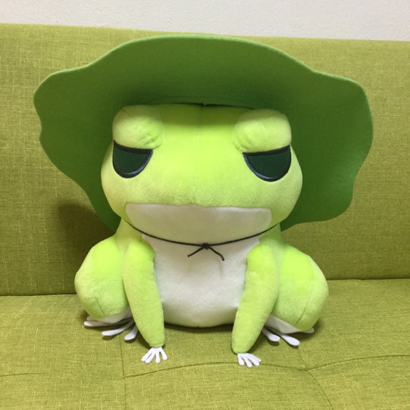 日本景品 正版 全新 日本娃娃機 旅行青蛙 旅かえる 旅蛙 玩偶 娃娃