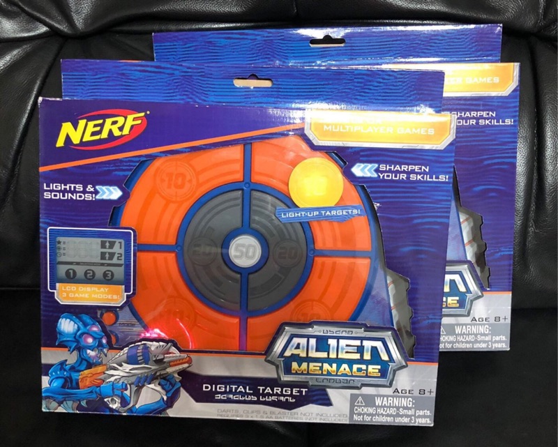 nerf alien menace target