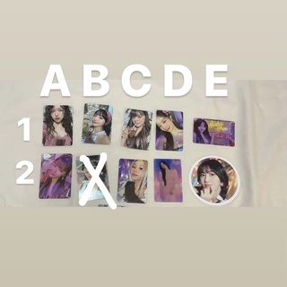 TWICE Taste of Love 專輯小卡 專卡 圓卡