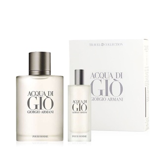 Giorgio Armani 亞曼尼 寄情水男性香水禮盒（淡香水100ml+15ml）