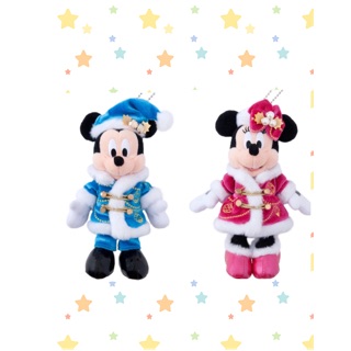 現貨 日本迪士尼推出 冬季米奇米妮 珠鏈吊飾