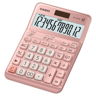 【CASIO】卡西歐 事務用 計算機 12位數 DF-120FM-PK 台灣卡西歐保固一年