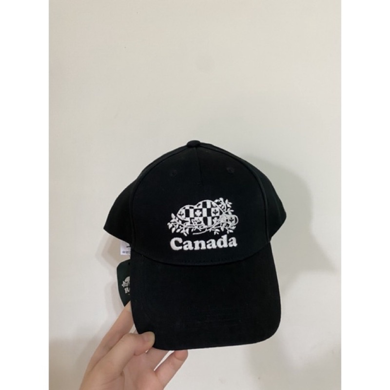 全新！Roots 愛最大加拿大日系列 國旗海狸刺繡棒球帽